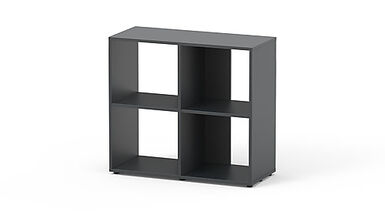 Aquatlantis - Meuble 80 Standard - Gris Anthracite