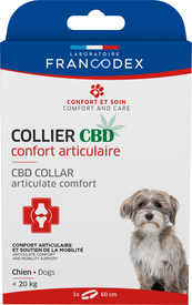 Francodex - Collier CBD Confort Articulaire pour Chiens - 60cm