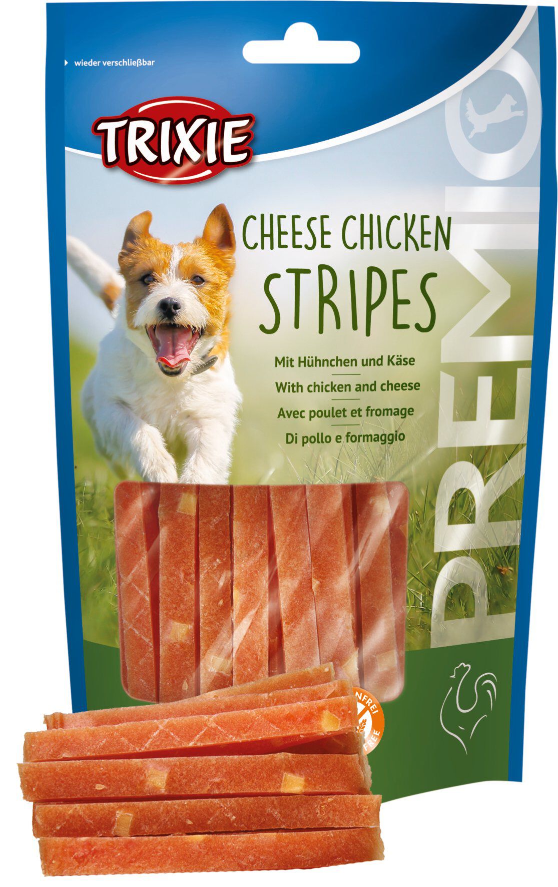 Trixie - PREMIO Cheese Chicken Stripes - 100 g Image num&eacute;ro 2