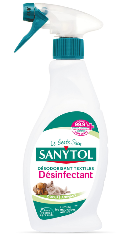 Sanytol - Désinfectant Textiles Animaux - 500ml Image numéro 1 Sanytol - Désinfectant Textiles Animaux - 500ml Image numéro 1