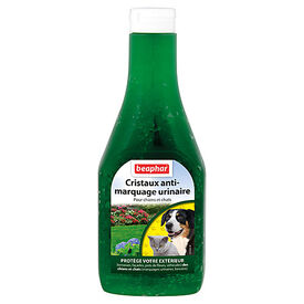 Beaphar - Cristaux anti-marquage urinaire extérieur pour chien et chat -  480 g