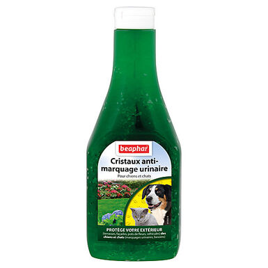 Beaphar - Cristaux anti-marquage urinaire extérieur pour chien et chat -  480 g