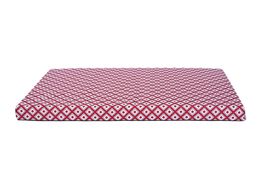Leeby - Matelas Premium Trait Rouge pour Chien