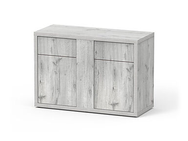Aquatlantis - Meuble SUBLIME 120 Chêne Blanc pour Aquarium - 120x50x83cm