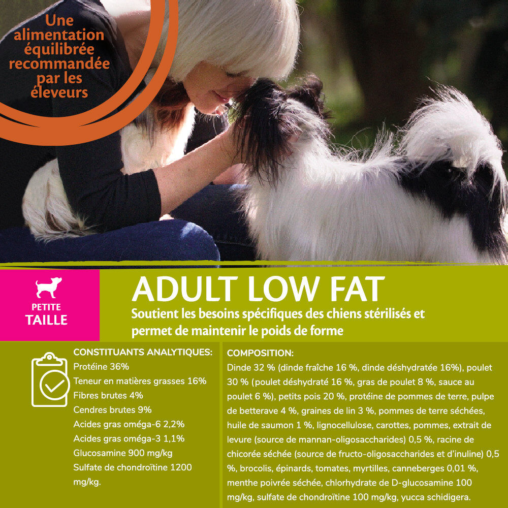 Wellness CORE - Croquettes Light Poulet et Dinde pour Chien Petite Race - 1,5Kg Image num&eacute;ro 3