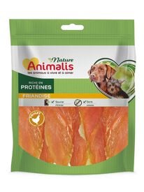Animalis Nature - Friandises Tendres Escalopes de Poulet pour Chien - 250g
