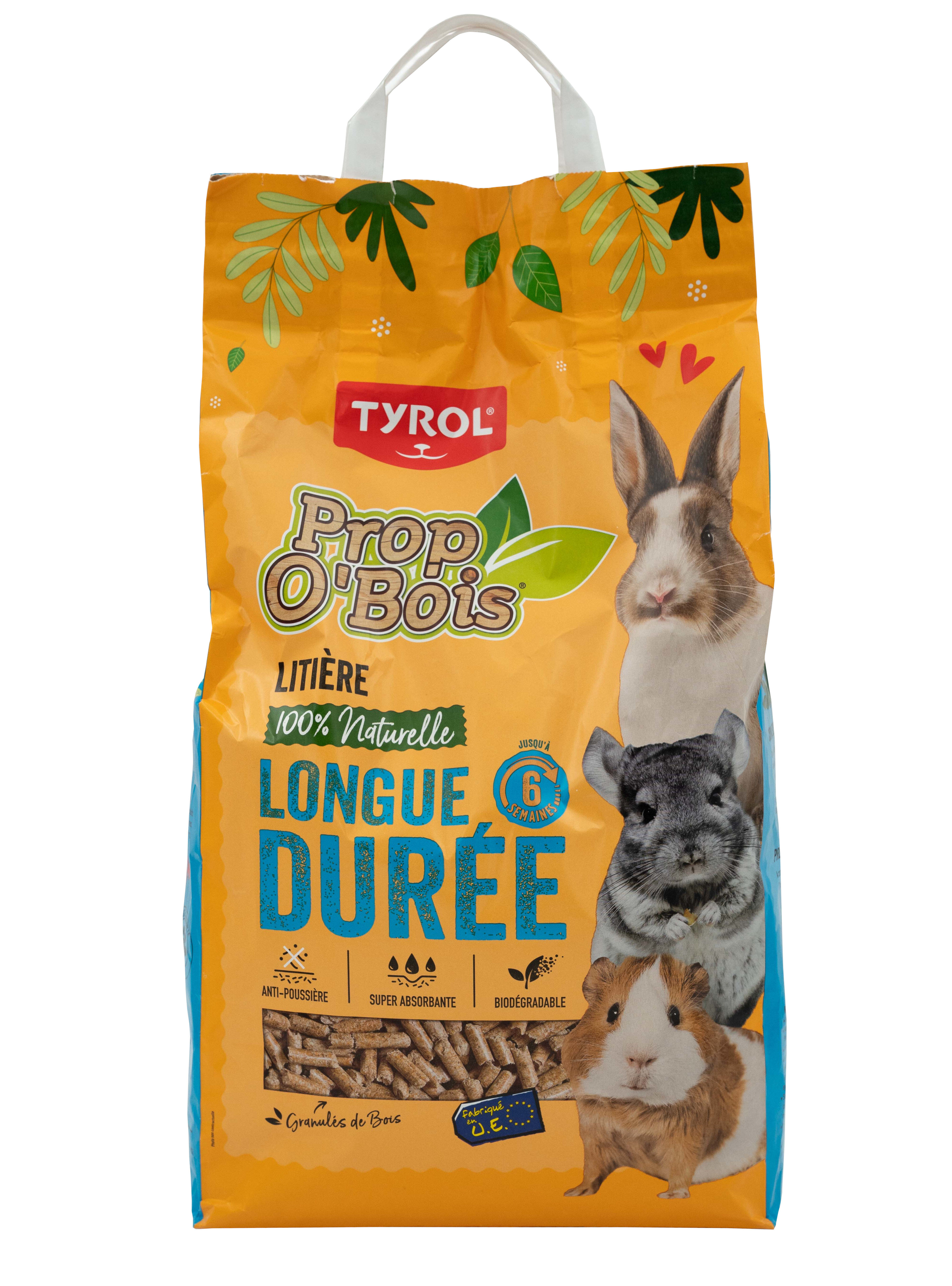 Tyrol - Liti&egrave;re en Granul&eacute;s Prop'O Bois Croq'Circus - 10L Image num&eacute;ro 1