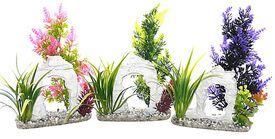 Tyrol - Décoration Pont Aquatique pour Aquarium - 22,5cm