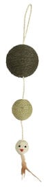 Bobby - Griffoir Plume Vert pour Chats - 57cm