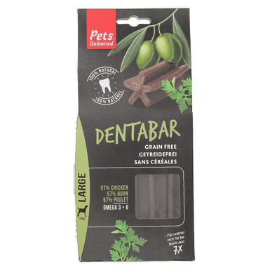 Pets Unlimited - Bâtonnets à Mâcher Dentabar Pour Chien