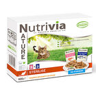 Nutrivia Nature - Sachets Bouchées Stérilisé en Gelée Poisson pour Chat - 6x100g image number null