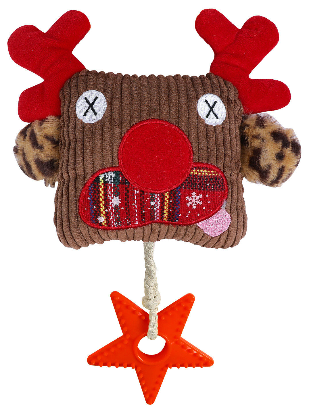 Wouapy - Jouet Dingos Renne avec Sabot pour Chien - 25cm Image num&eacute;ro 1