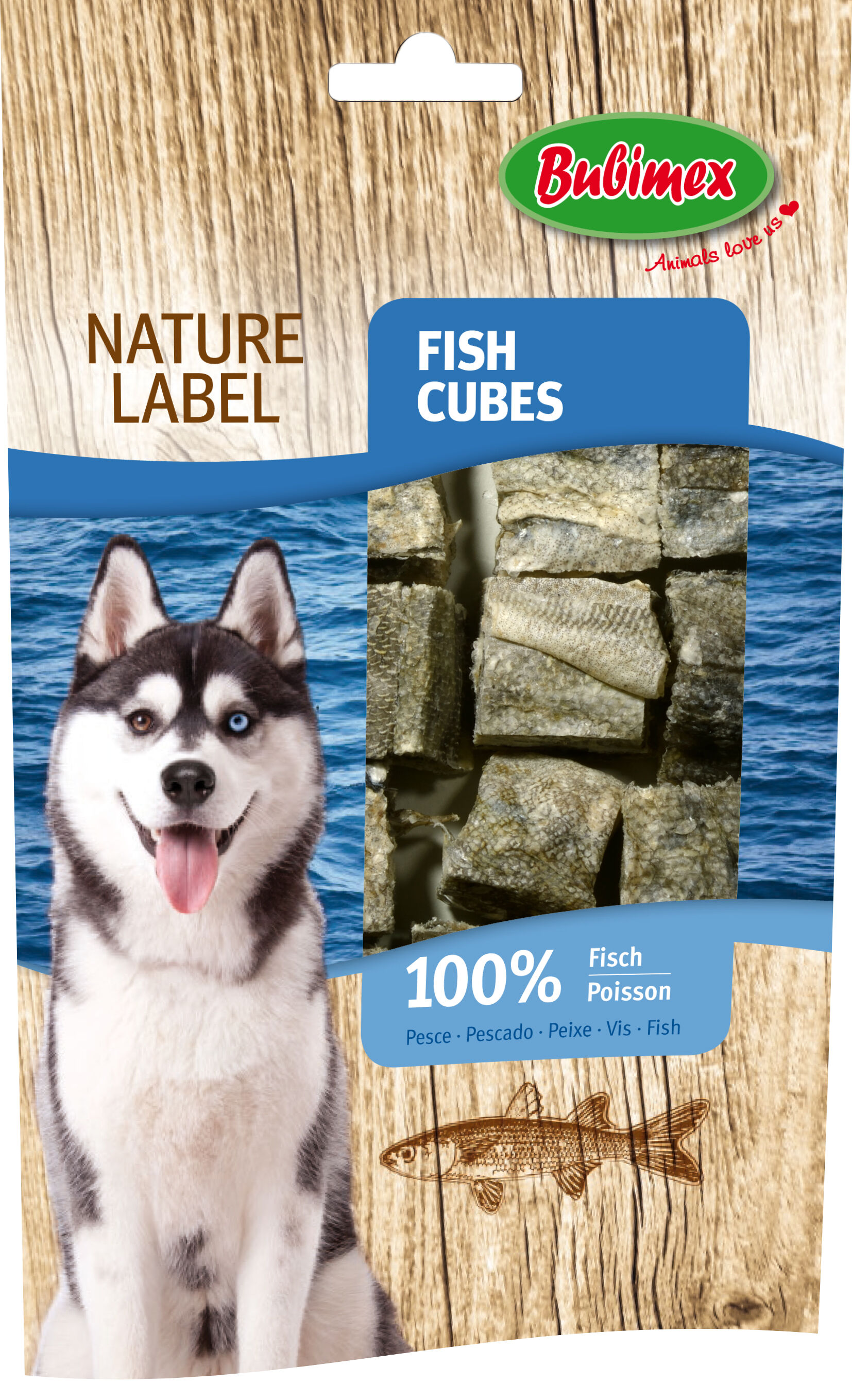Bubimex - Friandises Fish Cubes- pour Chiens - 75g Image num&eacute;ro 1