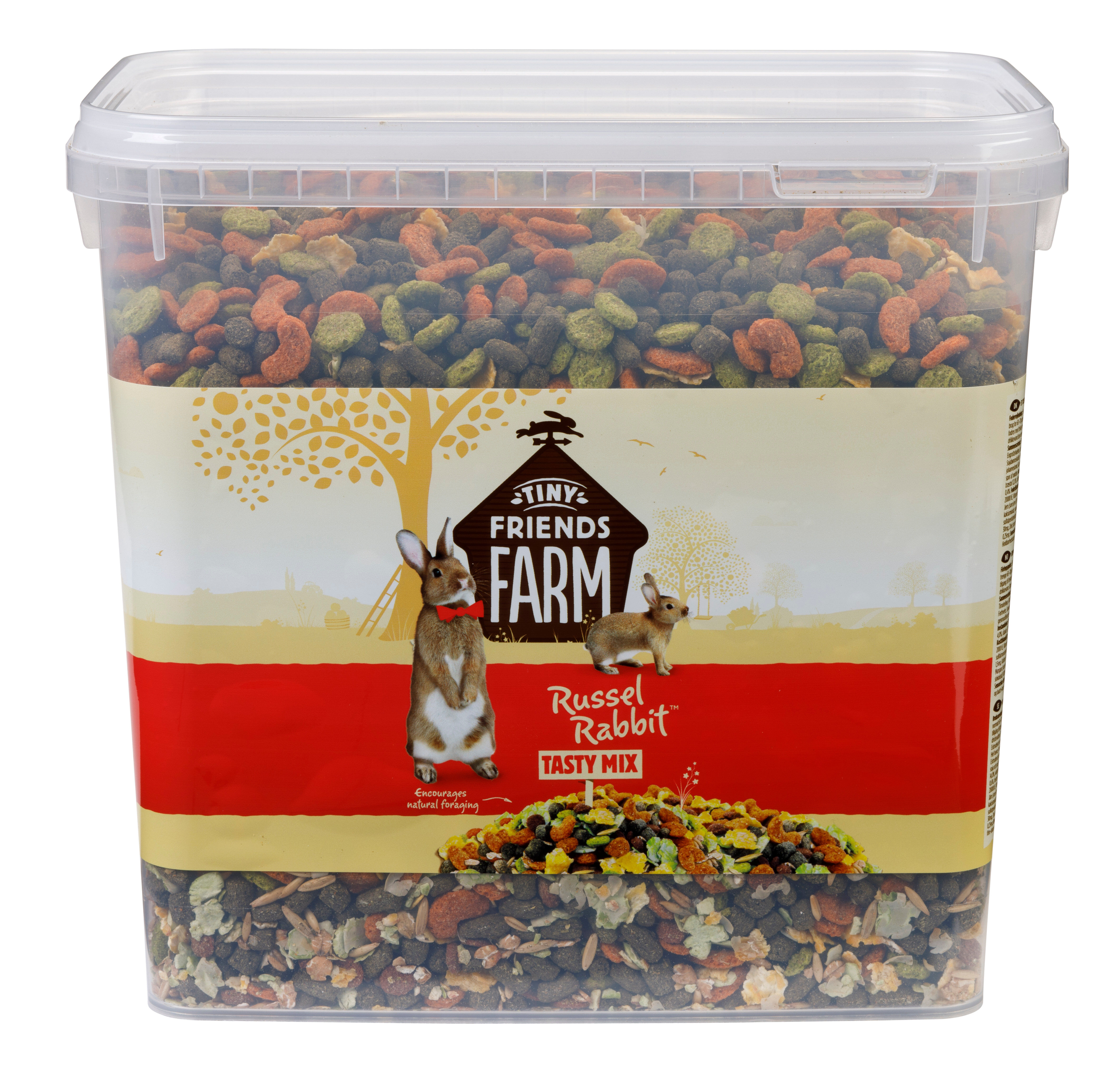 Tiny Friends Farm - Seau Aliment M&eacute;lange Tasty Mix Lapin - 4Kg Image num&eacute;ro 1