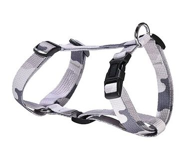 Bobby - Harnais Easy Camouflage Gris pour Chiens