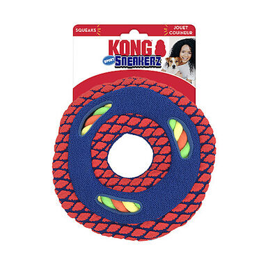 KONG - Jouet Disque Sneakerz Sport pour Chiens - M