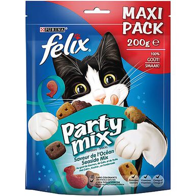 Felix - Friandises Party Mix Saveur de l'Océan pour Chat - 200g
