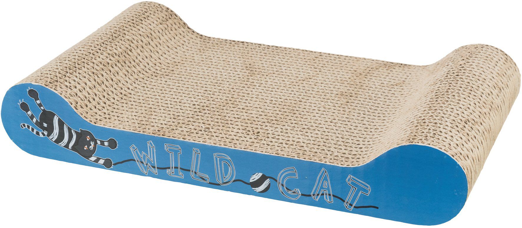 Trixie - Griffoir Carton Catnip Corail pour Chats - 41&times;7&times;24cm Image num&eacute;ro 2