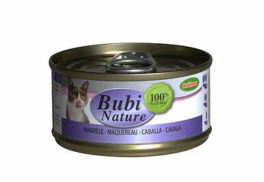 Bubimex - Pâtée Bubi Nature Maquereau pour Chat - 70g