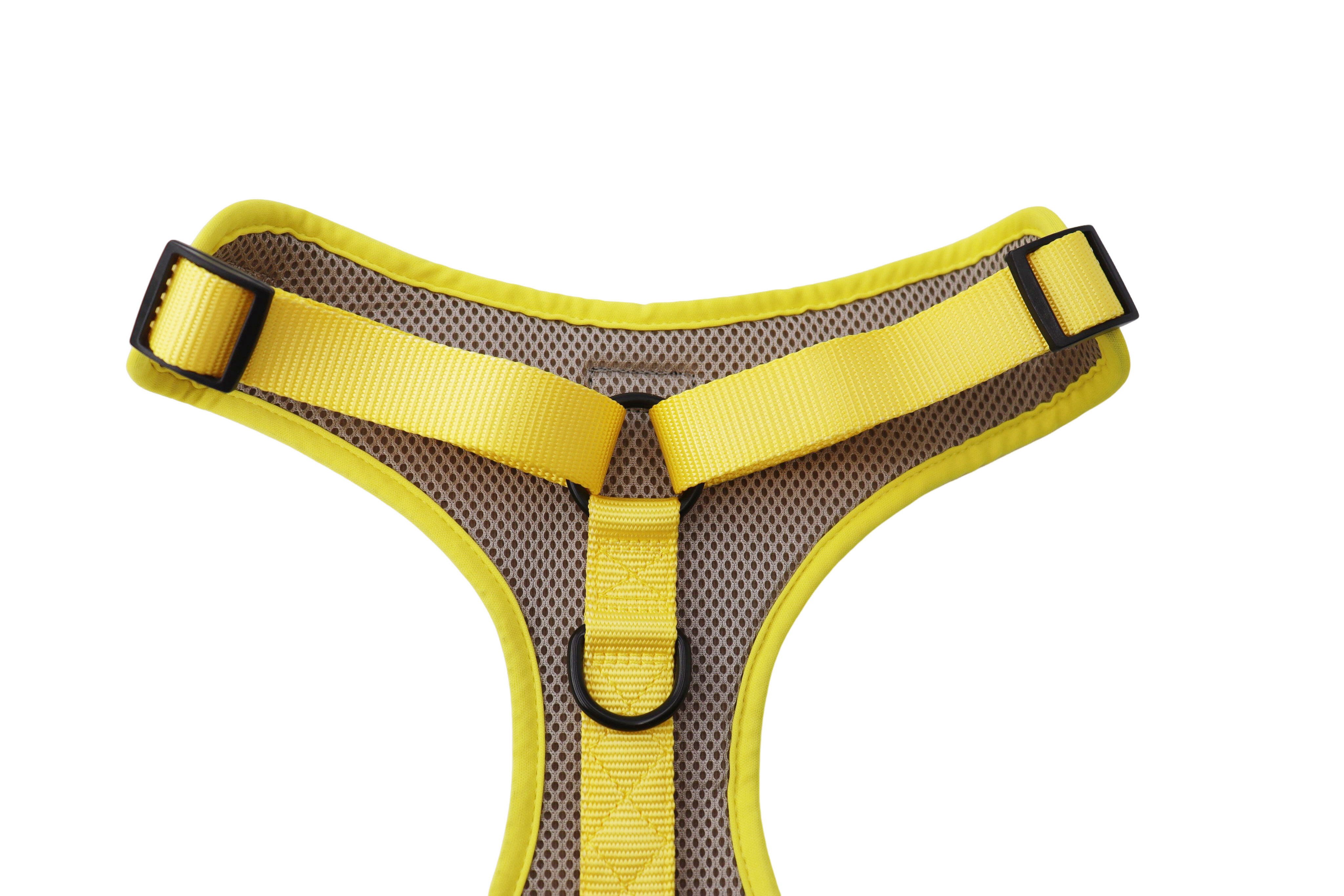 Gotoo - Harnais T-shirt &agrave; Motif Jaune pour Chien - S Image num&eacute;ro 2