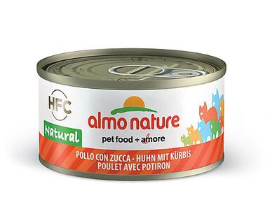 Almo Nature - Pâtée en Boîte HFC Natural Poulet avec Potiron pour Chat - 70g