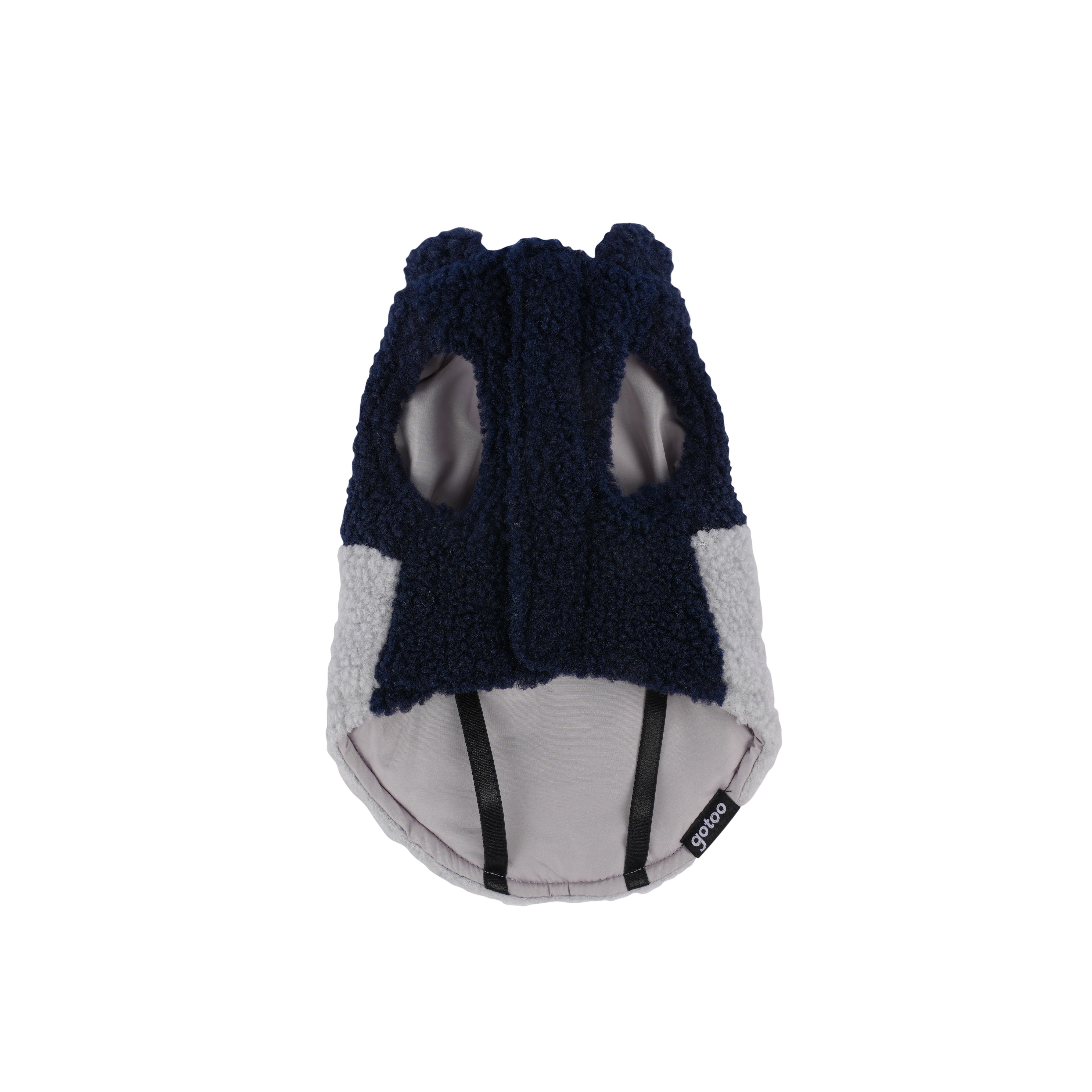 Gotoo - Manteau Polaire Bicolore pour Chiens - 25cm Image num&eacute;ro 2