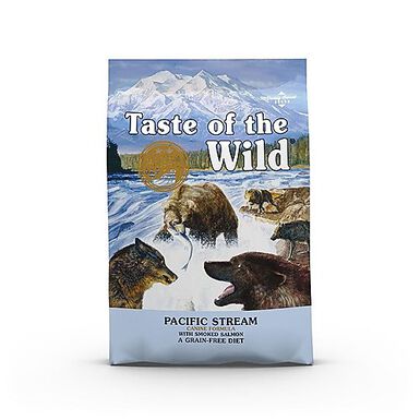 Taste of the Wild - Croquettes Canine Pacific Stream Saumon et Poisson pour Chien - 12Kg