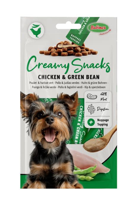 Bubimex - Creamy Snacks Chien x4 Poulet/Haricots Verts pour Chiens - 60g Image num&eacute;ro 1