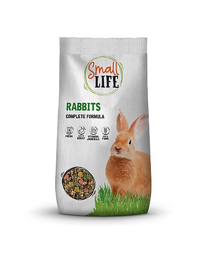Small Life - Menu Complet Adulte pour Lapin - 4Kg image number null