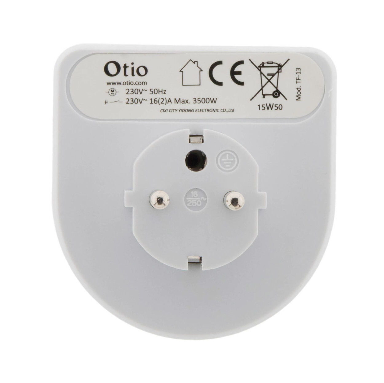 Otio - Programmateur M&eacute;canique - Blanc Image num&eacute;ro 2