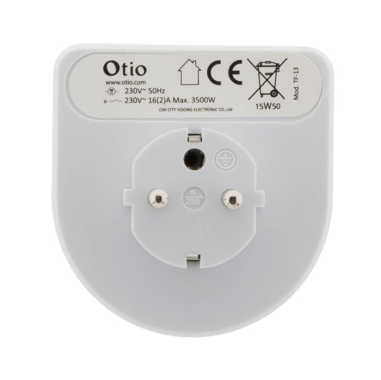 Otio - Programmateur Mécanique - Blanc Image numéro 2 Otio - Programmateur Mécanique - Blanc Image numéro 2