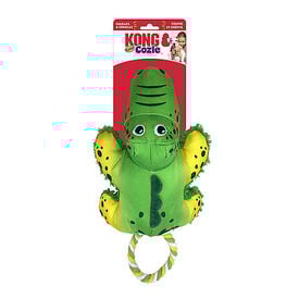 KONG - Jouet Cozie Tuggz Alligator pour Chiens - M/L