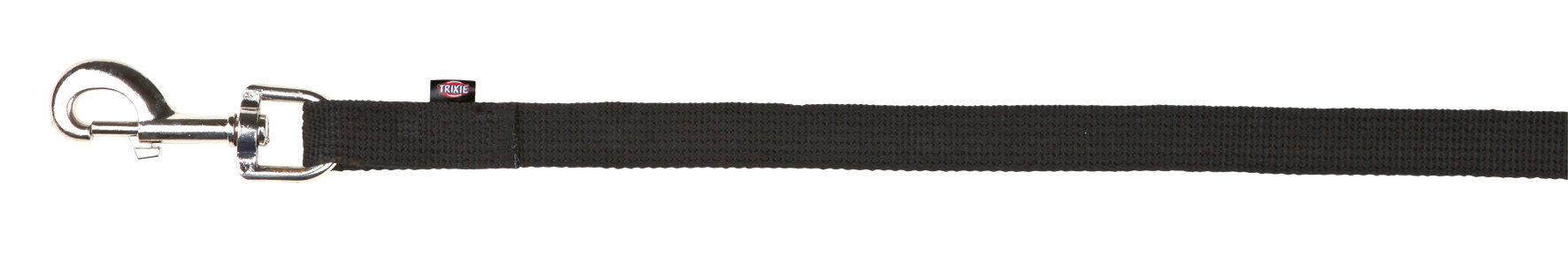 Trixie - Laisse A Pister Noir Avec Sangle Plate pour Chien - 15m Image num&eacute;ro 1