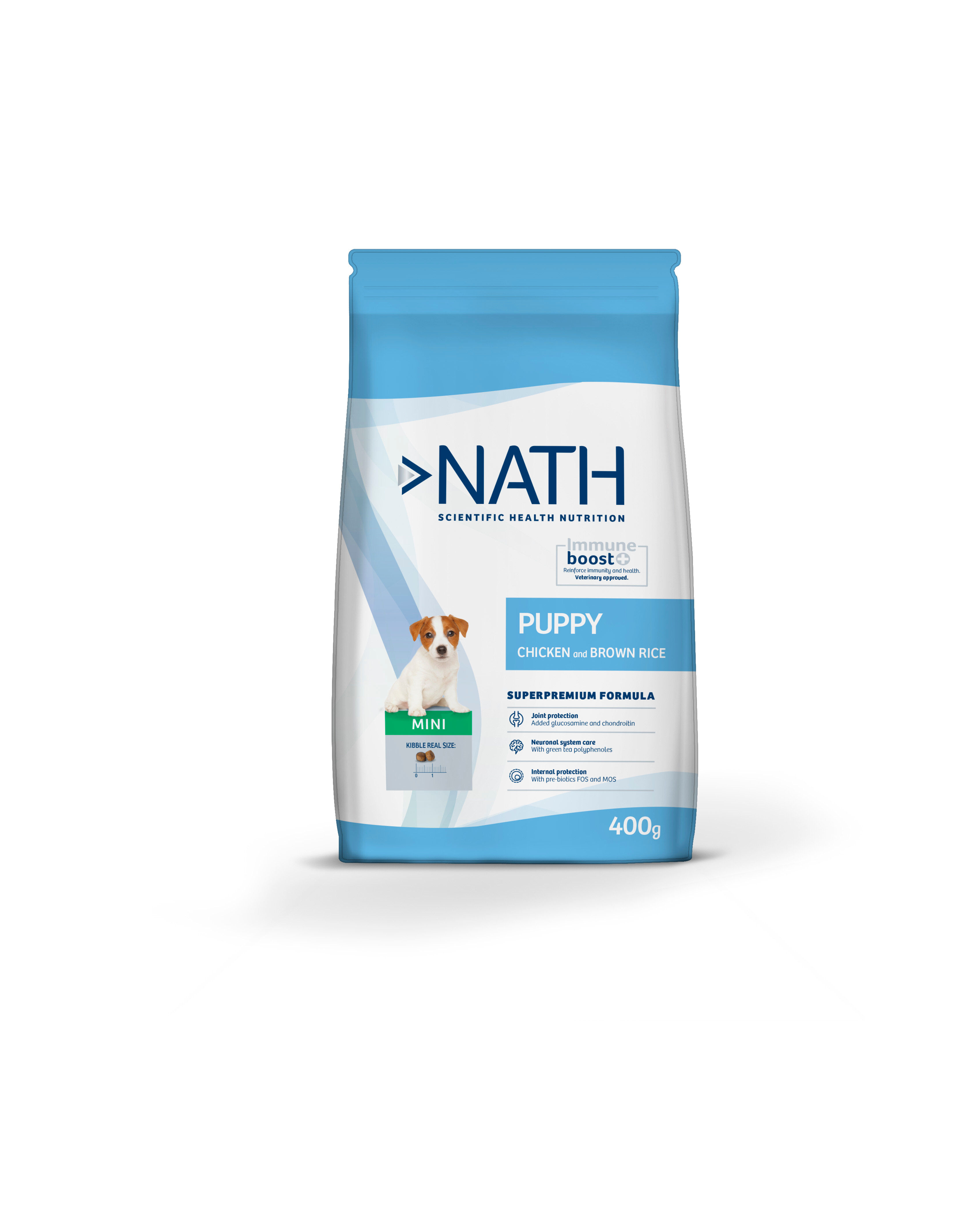 Nath - Croquettes Mini Puppy au Poulet pour Chiot - 400g Image num&eacute;ro 1