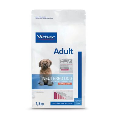 Virbac - Croquettes Veterinary HPM Adult Neutered Small & Toy Dog pour Chien