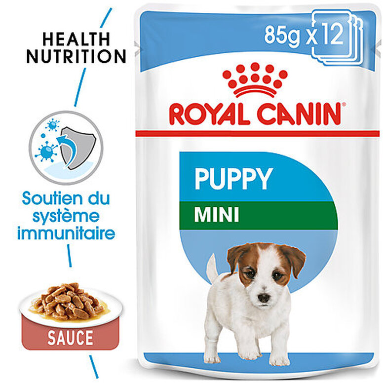 Royal Canin - Sachets Mini Puppy en Sauce pour Chiot - 12X85g image number null