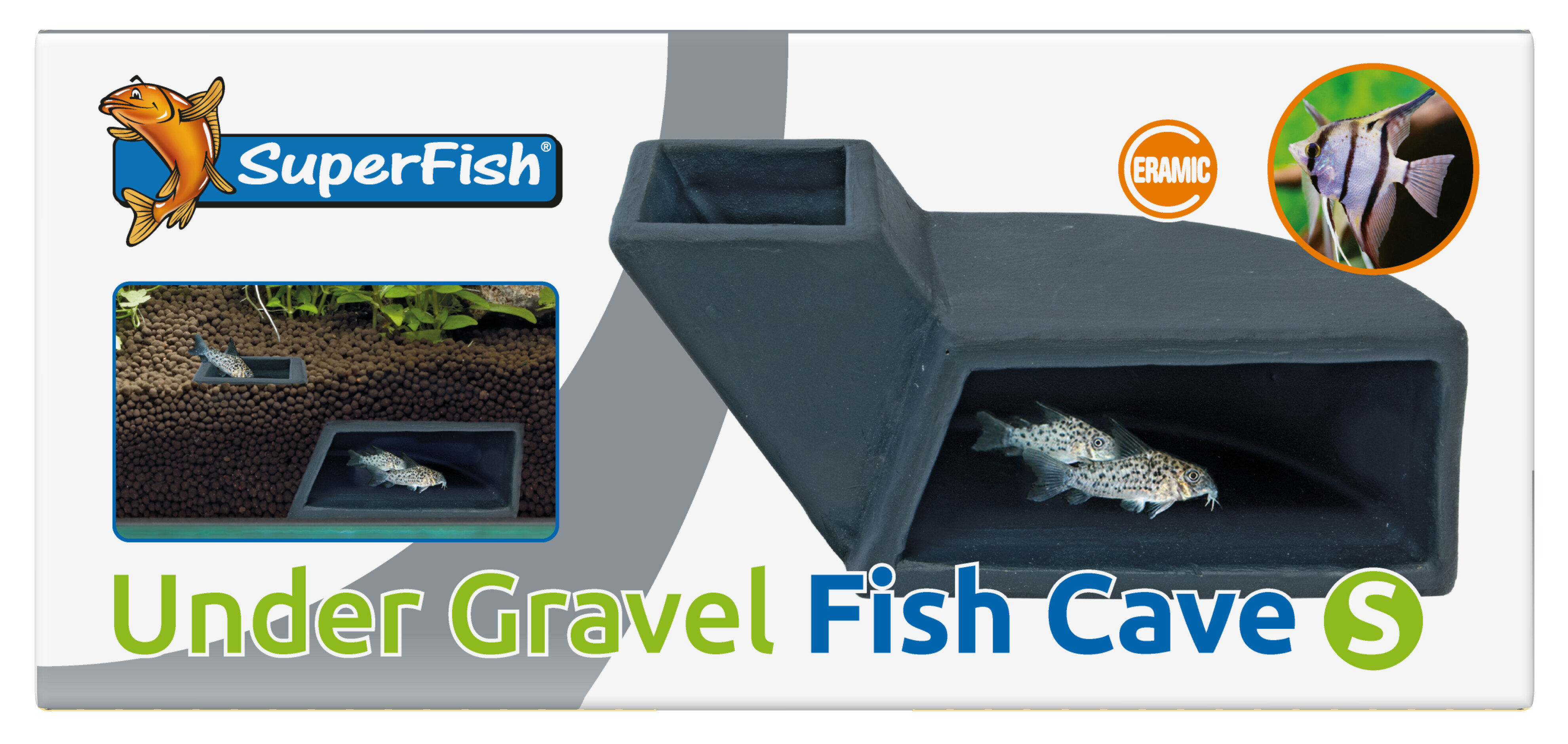 Superfish - Tunnel Immerg&eacute; pour Poisson de Fond - S /15cm Image num&eacute;ro 2
