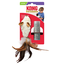 KONG - Jouet Refillables Feather Mouse pour Chats Indicateur image numéro 1