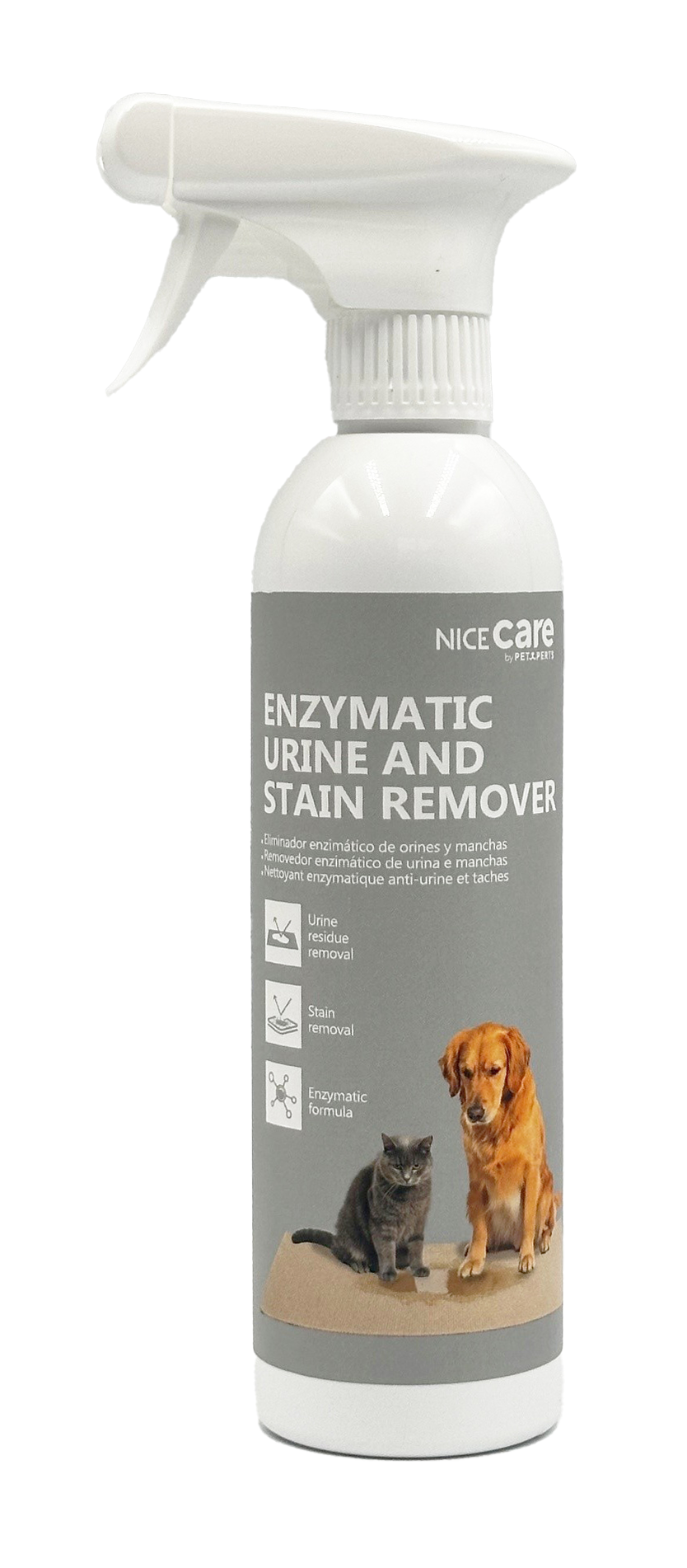 Nice Care - D&eacute;tachant Enzymatique pour Chats - 500ml Image num&eacute;ro 1
