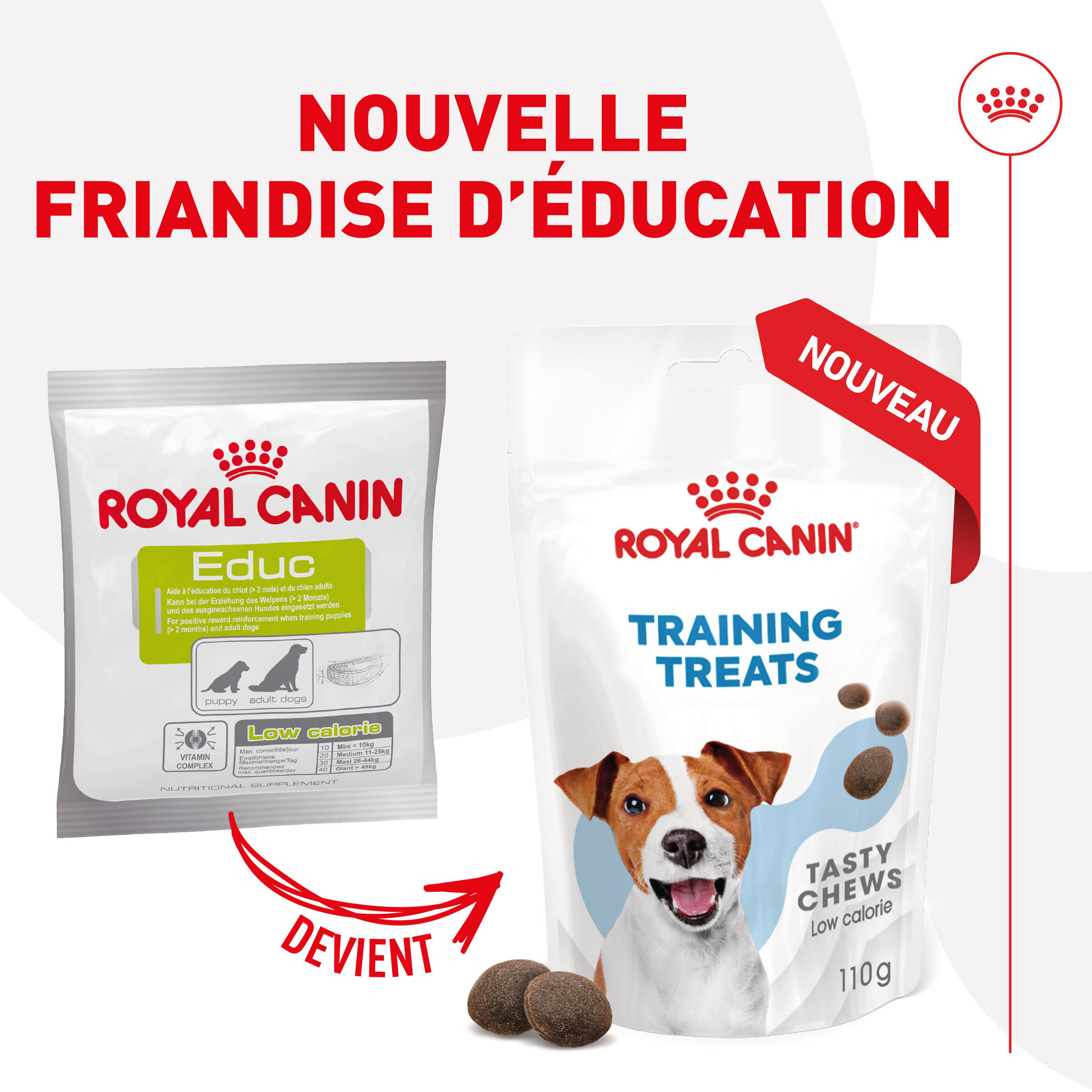 Royal Canin - Friandises Educ Suppl&eacute;ment &Eacute;ducation pour Chiot - 50g Image num&eacute;ro 2
