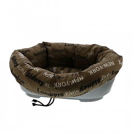 Ferplast - Coussin en Tissu Siesta 2 pour Corbeille Deluxe 2 - Beige