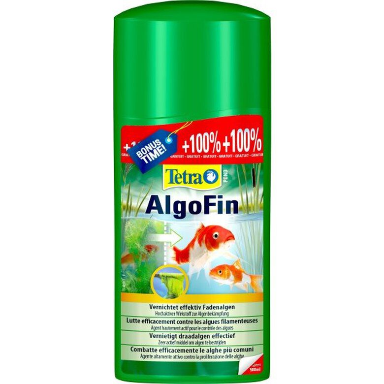 Tetra - Anti-algues Filamenteuses Pond AlgoFin pour Bassin de Jardin - 250ml + 100% Gratuit Image numéro 1 Tetra - Anti-algues Filamenteuses Pond AlgoFin pour Bassin de Jardin - 250ml + 100% Gratuit Image numéro 1