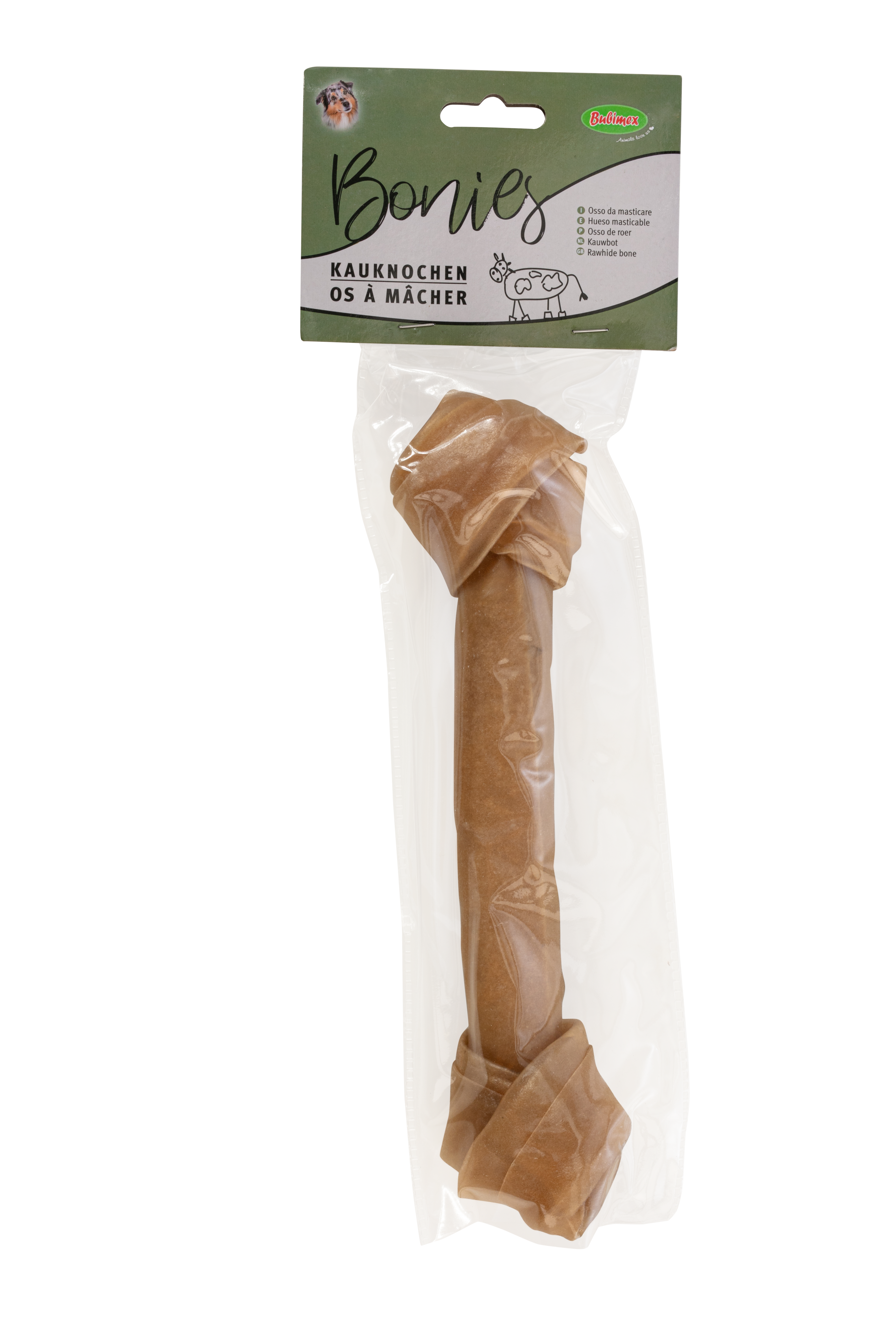 Bubimex - Friandises Os nou&eacute; pour Chiens - 25cm Image num&eacute;ro 1