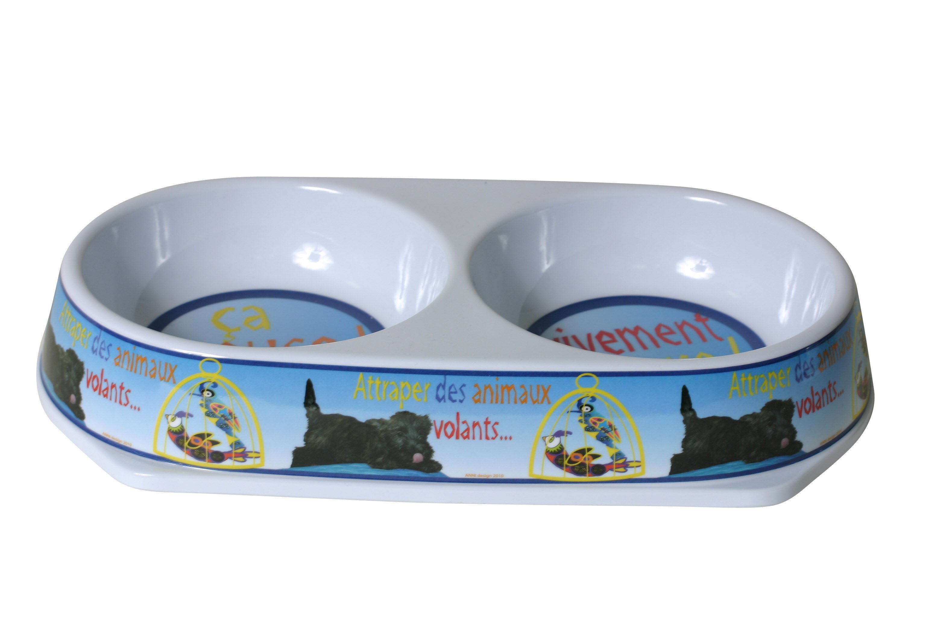 Gamelle Double pour Chien - 2x450ml Image num&eacute;ro 1