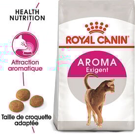 Royal Canin - Croquettes AROMA EXIGENT pour CHAT DIFFICILE - 4Kg