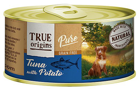 True Origins Pure - Alimentation Humide Chien Thon & Pomme De Terre - 185g