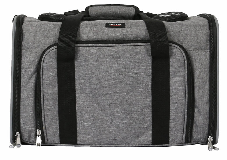 Wouapy - Sac de Transport Camping pour Chiens - Gris Image numéro 2 Wouapy - Sac de Transport Camping pour Chiens - Gris Image numéro 2