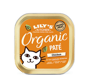 Lily's Kitchen - Barquette Délice de Poulet Bio pour Chats - 85g