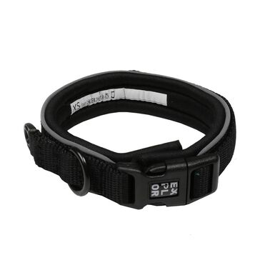 Duvoplus - Collier Fashion Ultimate Fit Comfy Noir pour Chiens