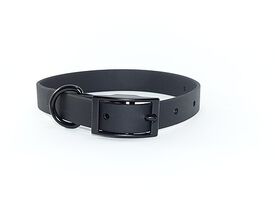 eKys - Collier Biothane pour Chien Noir